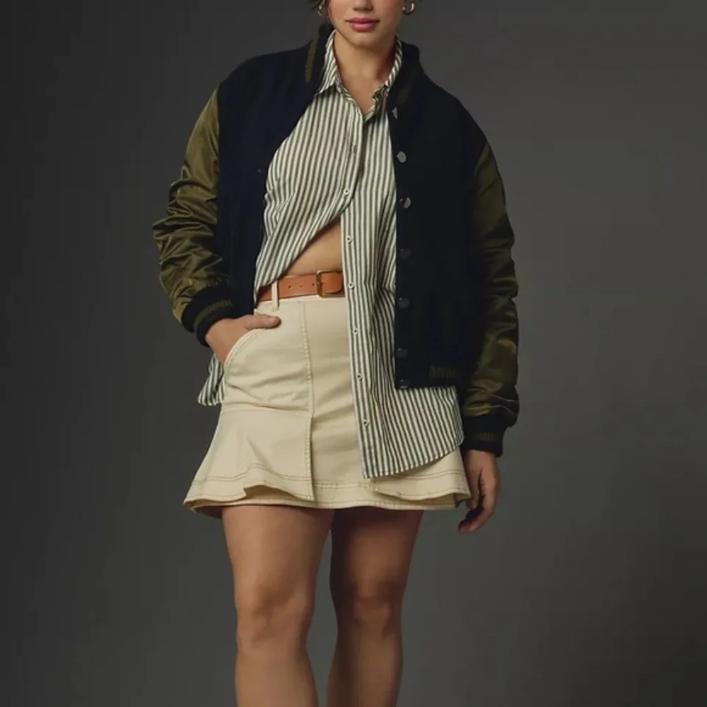 NWT Anthropologie Pilcro Side Kick Mini Skirt 16 W
